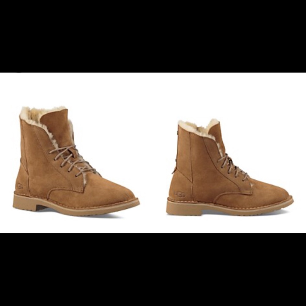 Ugg Quincy lace up boots